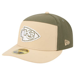 Two-Tone Color Pack Split Panel 59FIFTY Fitted Hat - Kansas City Chiefs Hats