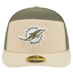 Two-Tone Color Pack Split Panel 59FIFTY Fitted Hat - Miami Dolphins Hats