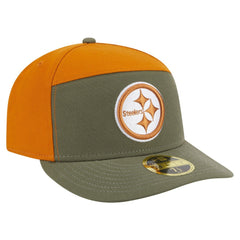 Two-Tone Color Pack Split Panel 59FIFTY Fitted Hat - Pittsburgh Steelers Hats