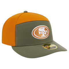Two-Tone Color Pack Split Panel 59FIFTY Fitted Hat - San Francisco 49ers Hats