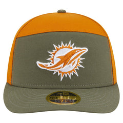 Two-Tone Color Pack Split Panel 59FIFTY Fitted Hat - Miami Dolphins Hats