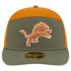Two-Tone Color Pack Split Panel 59FIFTY Fitted Hat - Detroit Lions Hats