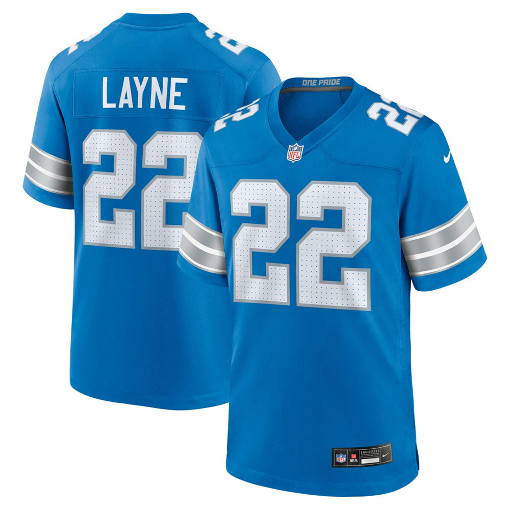 Bobby Layne Retired Player Game Jersey - Detroit Lions Jerseys