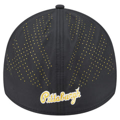 Black Pittsburgh Pirates New Era Night 39THIRTY Flex Hat