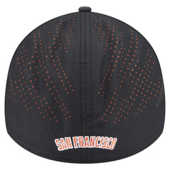 Black San Francisco Giants New Era Night 39THIRTY Flex Hat