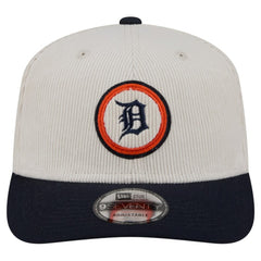 Cream Detroit Tigers New Era Loyal 9SEVENTY Adjustable Hat
