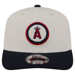 Cream Los Angeles Angels New Era Loyal 9SEVENTY Adjustable Hat