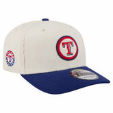 Cream Texas Rangers New Era Loyal 9SEVENTY Adjustable Hat