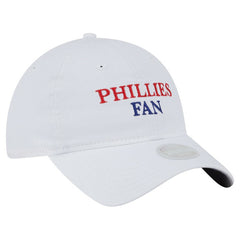 White Philadelphia Phillies New Era Women's Team Fan 9TWENTY Adjustable Hat
