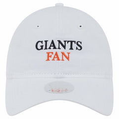 White San Francisco Giants New Era Women's Team Fan 9TWENTY Adjustable Hat
