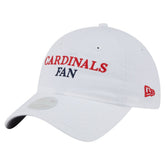 White St. Louis Cardinals New Era Women's Team Fan 9TWENTY Adjustable Hat