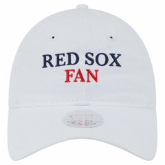 White Boston Red Sox New Era Women's Team Fan 9TWENTY Adjustable Hat