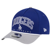 Royal/Gray Los Angeles Dodgers New Era Arch 9FORTY A-Frame M-Crown Adjustable Hat