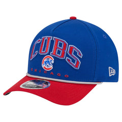 Royal/Red Chicago Cubs New Era Arch 9FORTY A-Frame M-Crown Adjustable Hat