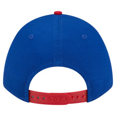 Royal/Red Chicago Cubs New Era Arch 9FORTY A-Frame M-Crown Adjustable Hat