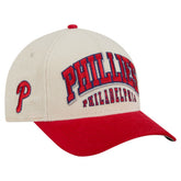 Cream/Red Philadelphia Phillies New Era Sided Corduroy 9FORTY A-Frame Adjustable Hat