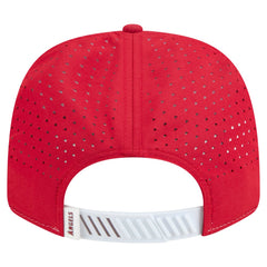 White/Red Los Angeles Angels New Era Established Patch 9SEVENTY Adjustable Hat