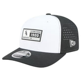 White/Black Chicago White Sox New Era Established Patch 9SEVENTY Adjustable Hat