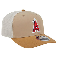 Stone Los Angeles Angels New Era 9SEVENTY Trucker Adjustable Hat