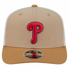Stone Philadelphia Phillies New Era 9SEVENTY Trucker Adjustable Hat