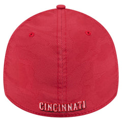 Red Cincinnati Reds New Era Tonal Camo 39THIRTY Flex Hat