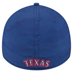 Royal Texas Rangers New Era Tonal Camo 39THIRTY Flex Hat