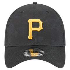 Black Pittsburgh Pirates New Era Tonal Camo 39THIRTY Flex Hat