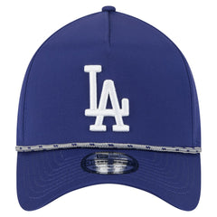 Royal Los Angeles Dodgers New Era 39THIRTY A-Frame Perforated Flex Hat