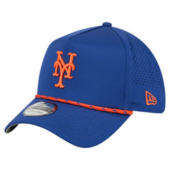 Royal New York Mets New Era 39THIRTY A-Frame Perforated Flex Hat