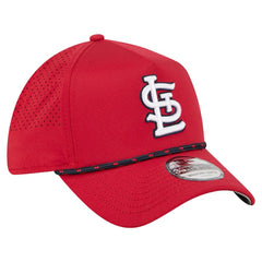 Red St. Louis Cardinals New Era 39THIRTY A-Frame Perforated Flex Hat