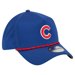 Royal Chicago Cubs New Era 39THIRTY A-Frame Perforated Flex Hat