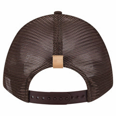 Stone/Brown San Diego Padres New Era Text A-Frame Trucker 9FORTY Hat
