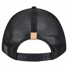 Stone/Black San Francisco Giants New Era Text A-Frame Trucker 9FORTY Hat