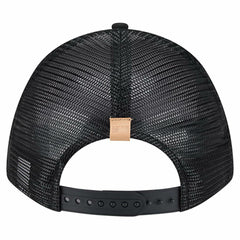 Stone/Black Baltimore Orioles New Era Text A-Frame Trucker 9FORTY Hat