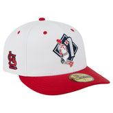 White Ozzie Smith St. Louis Cardinals New Era 59FIFTY Fitted Hat