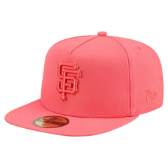 Coral San Francisco Giants New Era Color Pack A-Frame 59FIFTY Fitted Hat