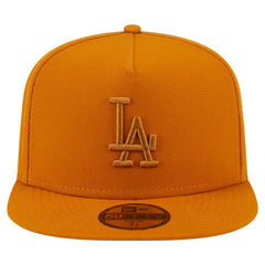 Orange Los Angeles Dodgers New Era Color Pack A-Frame 59FIFTY Fitted Hat