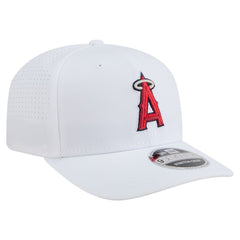White Los Angeles Angels New Era COOLERA 9SEVENTY Adjustable Hat