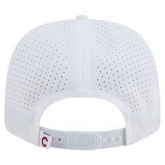 White Chicago Cubs New Era COOLERA 9SEVENTY Adjustable Hat