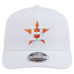 White Houston Astros New Era COOLERA 9SEVENTY Adjustable Hat