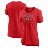 NHL Chicago Blackhawks Women's Reign Supreme Tri-Blend T-Shirt