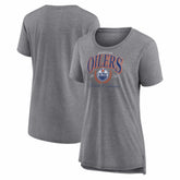 NHL Edmonton Oilers Women's Reign Supreme Tri-Blend T-Shirt
