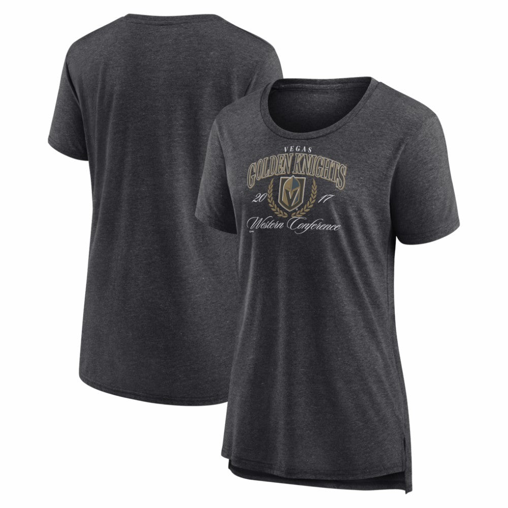 NHL Vegas Golden Knights Women's Reign Supreme Tri-Blend T-Shirt