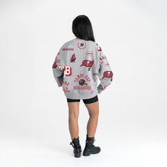 Gameday Couture Women's Always On Repeat Fleece Sweatshirt - Tampa Bay Buccaneers Sweatshirts