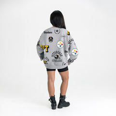 Gameday Couture Women's Always On Repeat Fleece Sweatshirt - Pittsburgh Steelers Sweatshirts