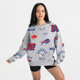 Gameday Couture Women's Always On Repeat Fleece Sweatshirt - Buffalo Bills Sweatshirts