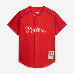 Ryan Howard Philadelphia Phillies Mitchell & Ness Cooperstown Collection Batting Practice Jersey – Red