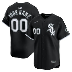 Black Chicago White Sox Nike Alternate Limited Custom Jersey