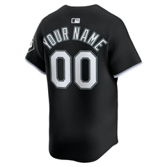 Black Chicago White Sox Nike Alternate Limited Custom Jersey