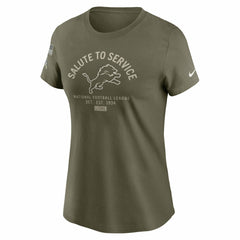 Women's 2025 Salute to Service Sideline T-Shirt - Detroit Lions T-shirts